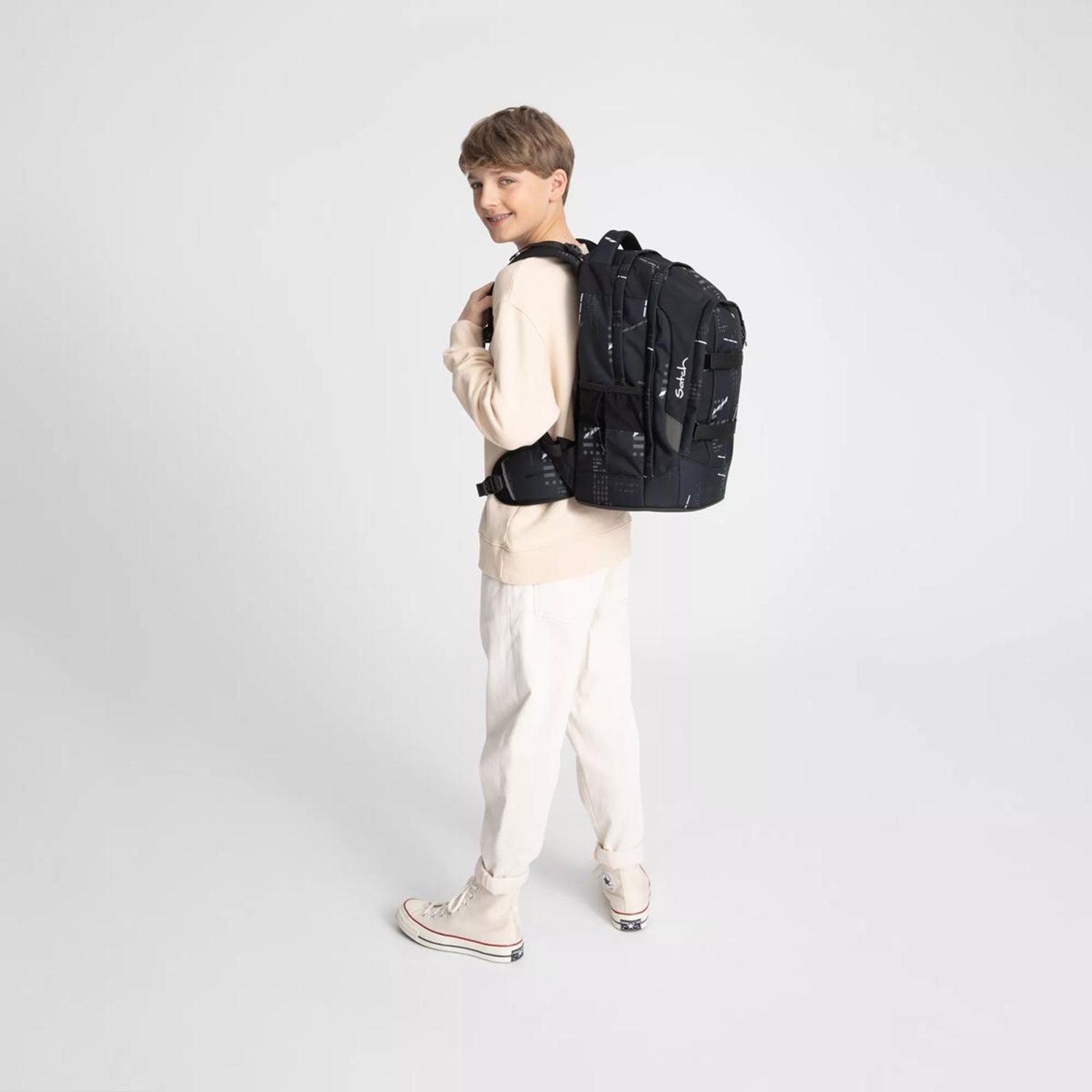 Satch Pack School Backpack ninja matrix