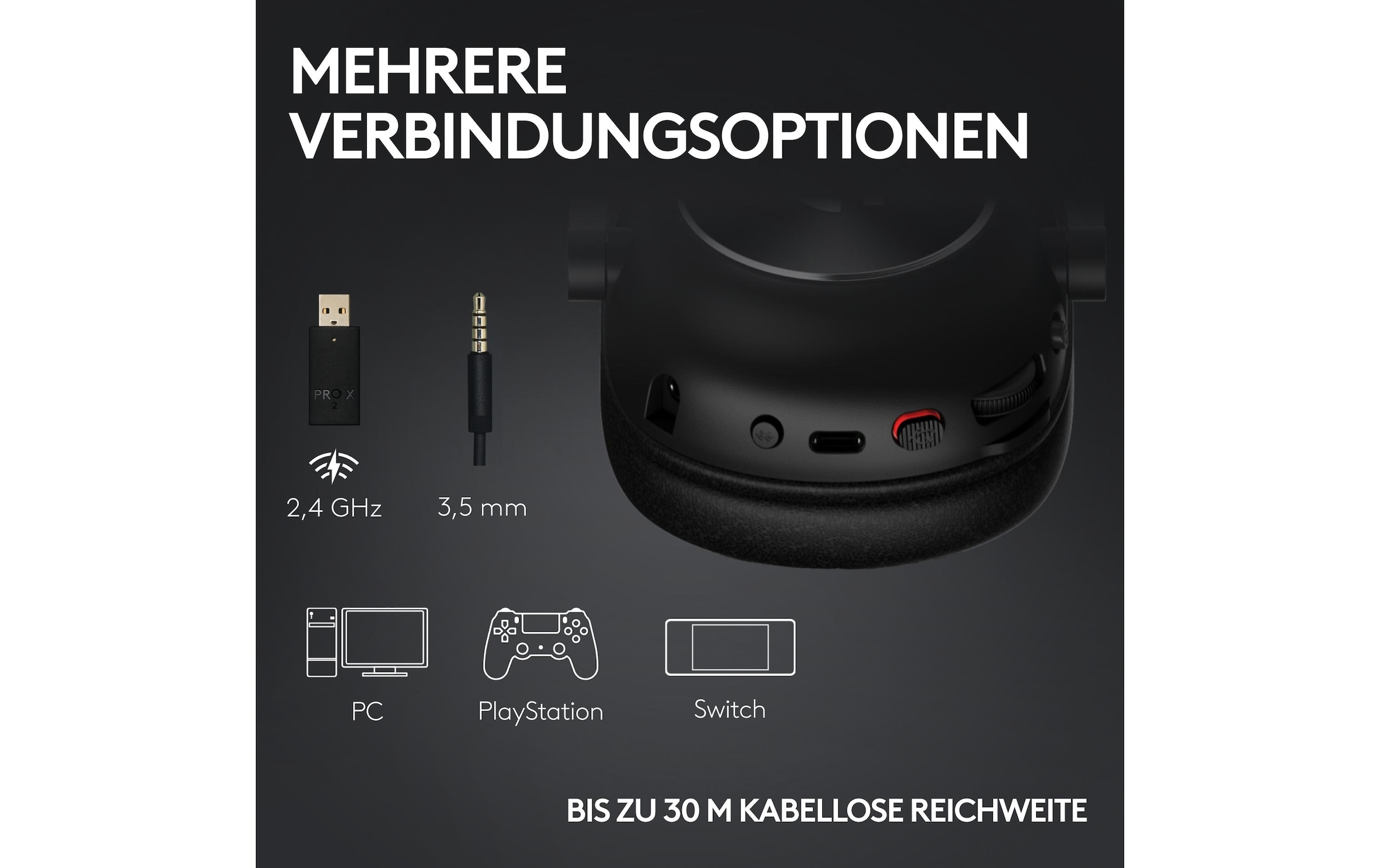 Logitech Headset »G Pro X 2 Wireless Lightspeed Gaming«