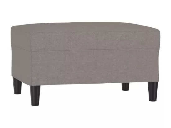 Repose-pied Taupe 70x55x41 cm Tissu