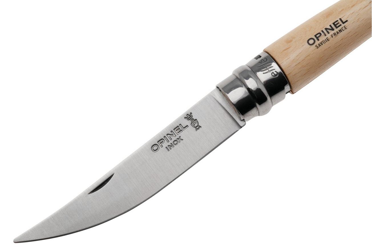 Opinel Effilé No. 8, 002558, beukenhout, zakmes