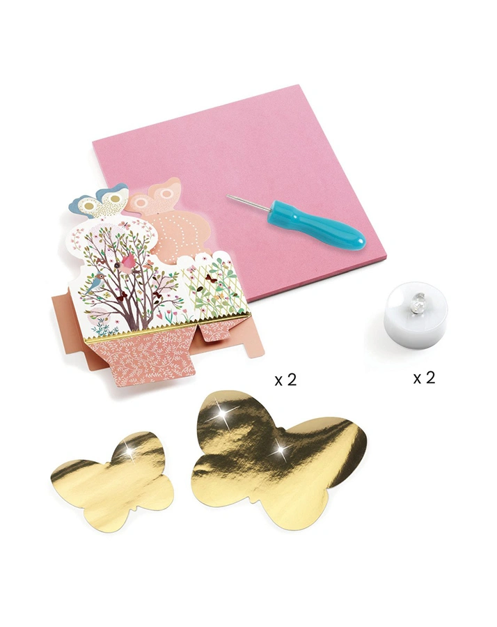 Dekolichter-Bastelset DO IT YOURSELF – DÄMMERLICHT in bunt