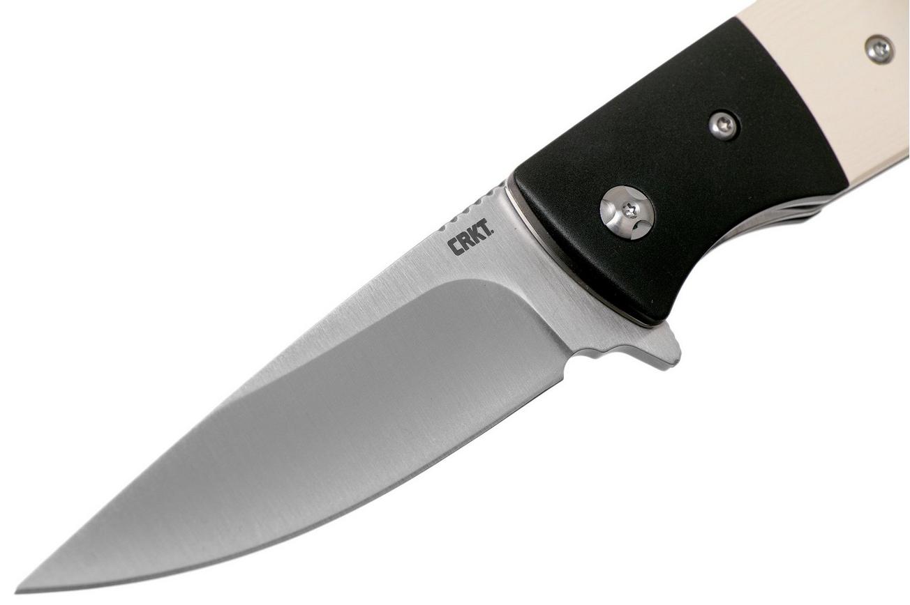 CRKT Curfew White 2867 zakmes, Russ Kommer design