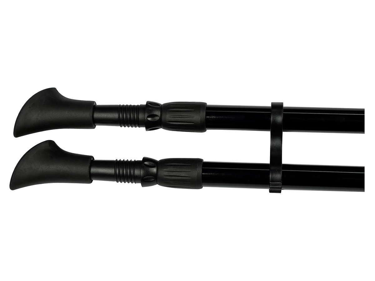 Abbey Camp Nordic wandelstokken - Black