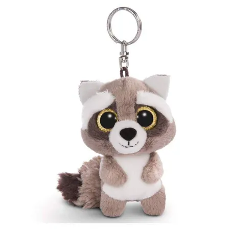 NICI Glubschis Schlüsselanhänger Waschbär Clooney, 9 cm