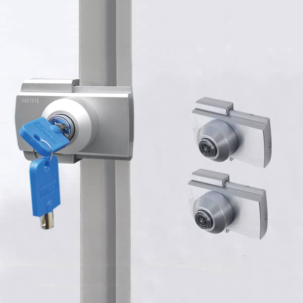 Lot de 3 Verrous IMC Porte cellule et coffre