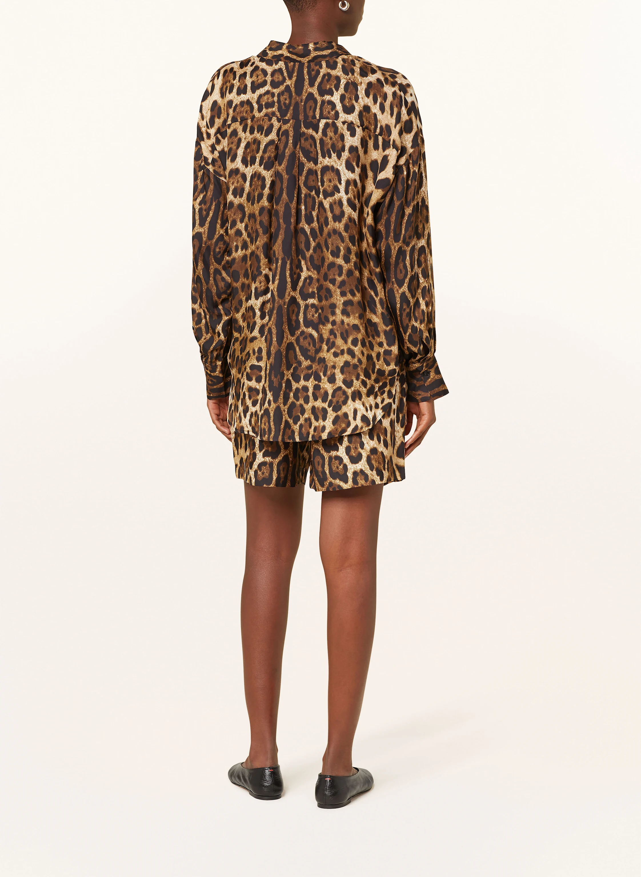 darling harbour Oversized-Hemdbluse mit Seide