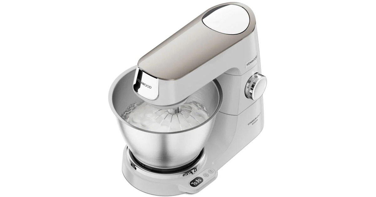 KenwoodTitanium Chef Baker KVC65001 keukenmachine  (Wit)