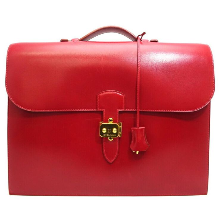 Hermès Vintage Hermès Handbag Red