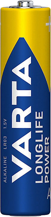 Pile alcaline AAA (LR03) Varta Long-life Power, lot de 24