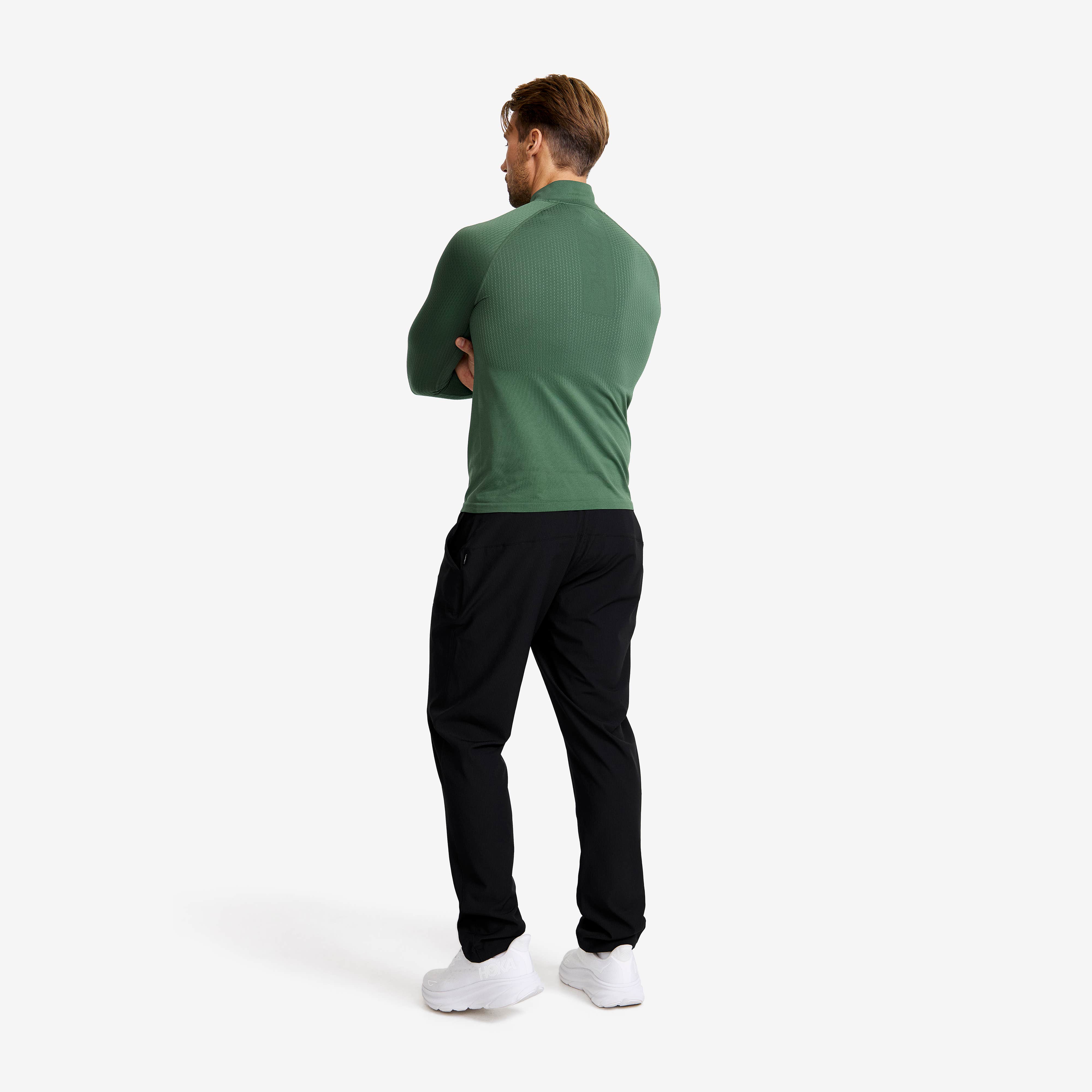 Focus Half-zip Seamless Top Herre Garden Topiary