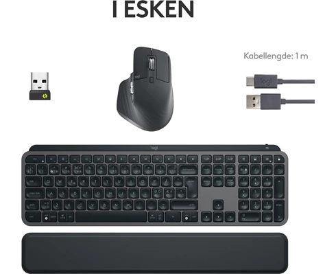 Logitech MX Keys S Combo - Graphite