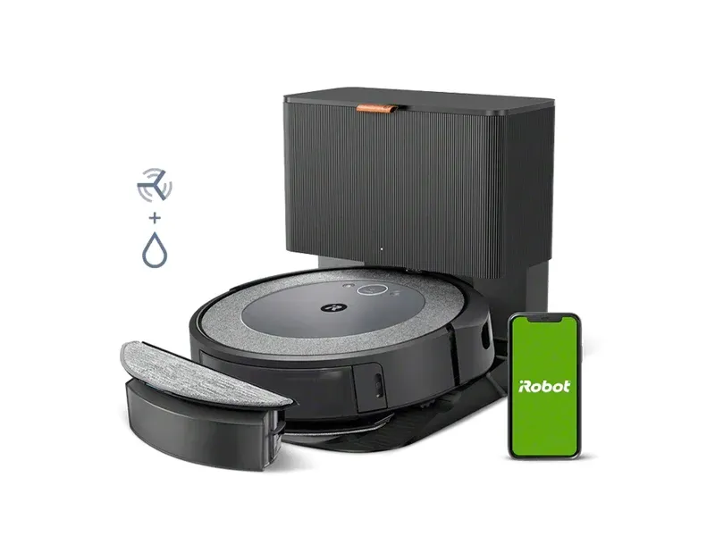 iRobot Roomba Combo i5  Robotstøvsuger med gulvmoppe