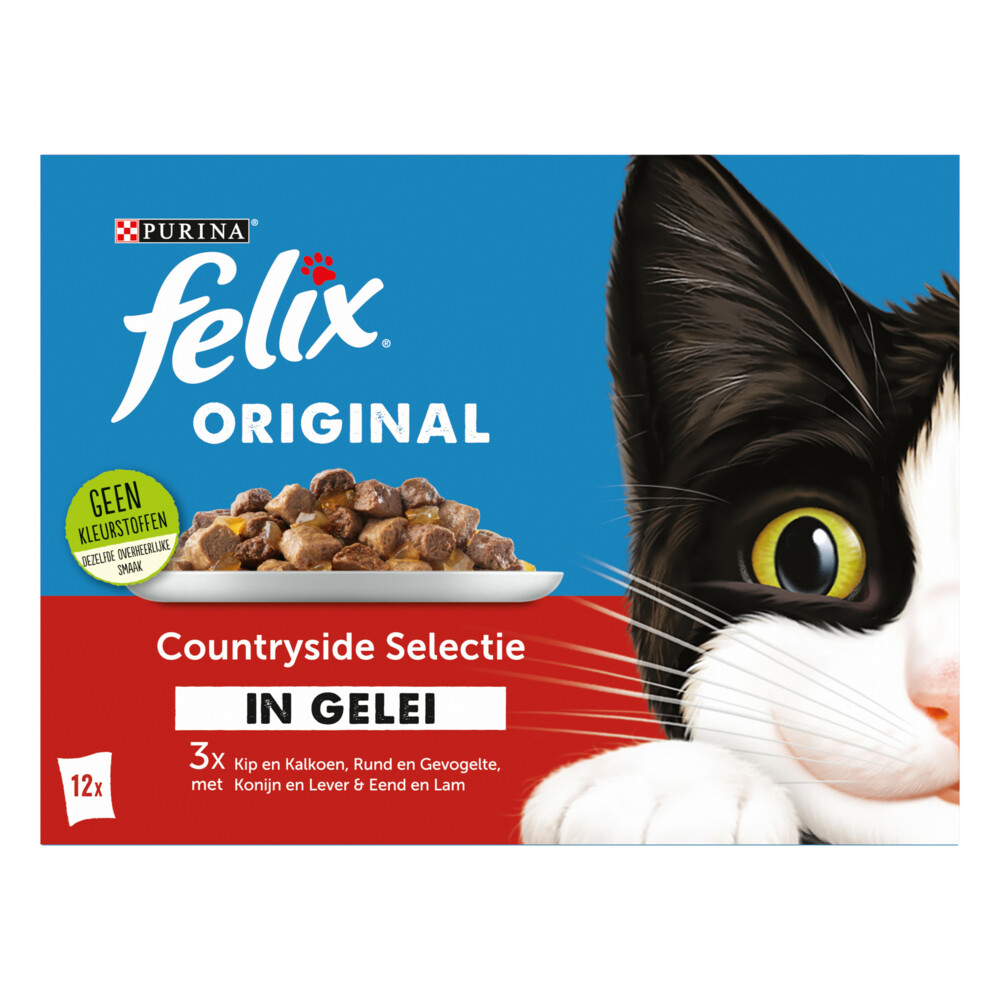 Felix Original Countryside Selectie in Gelei12 x 85 gr