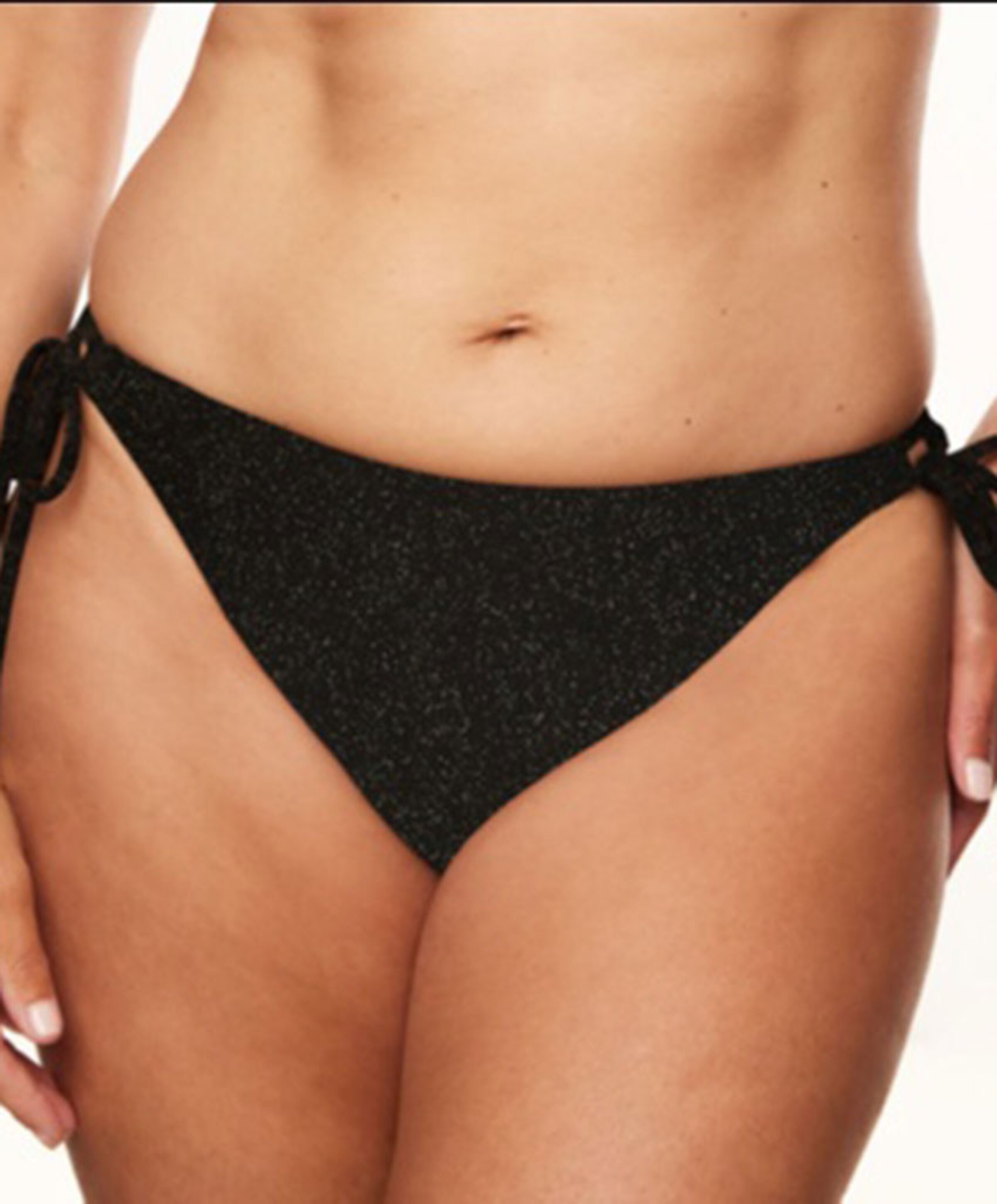 Annadiva Dames bikinibroekje zwart