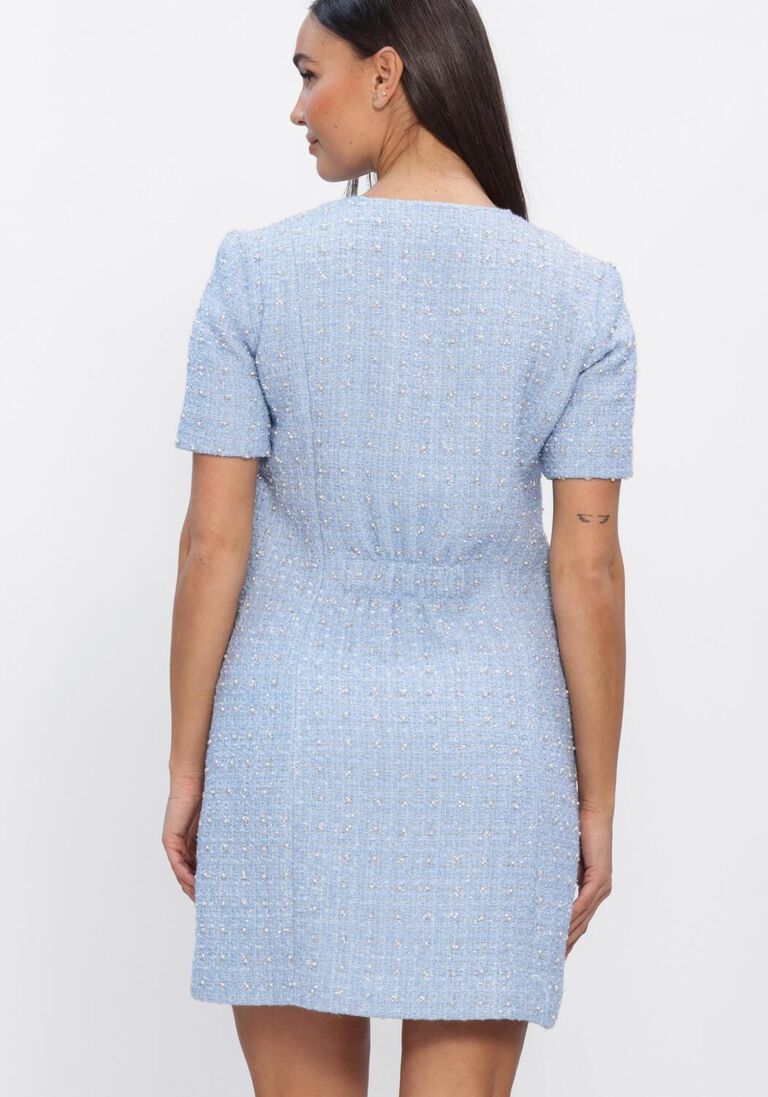 lichtblauwe bruuns bazaar mini jurk attaleabbzenny dress