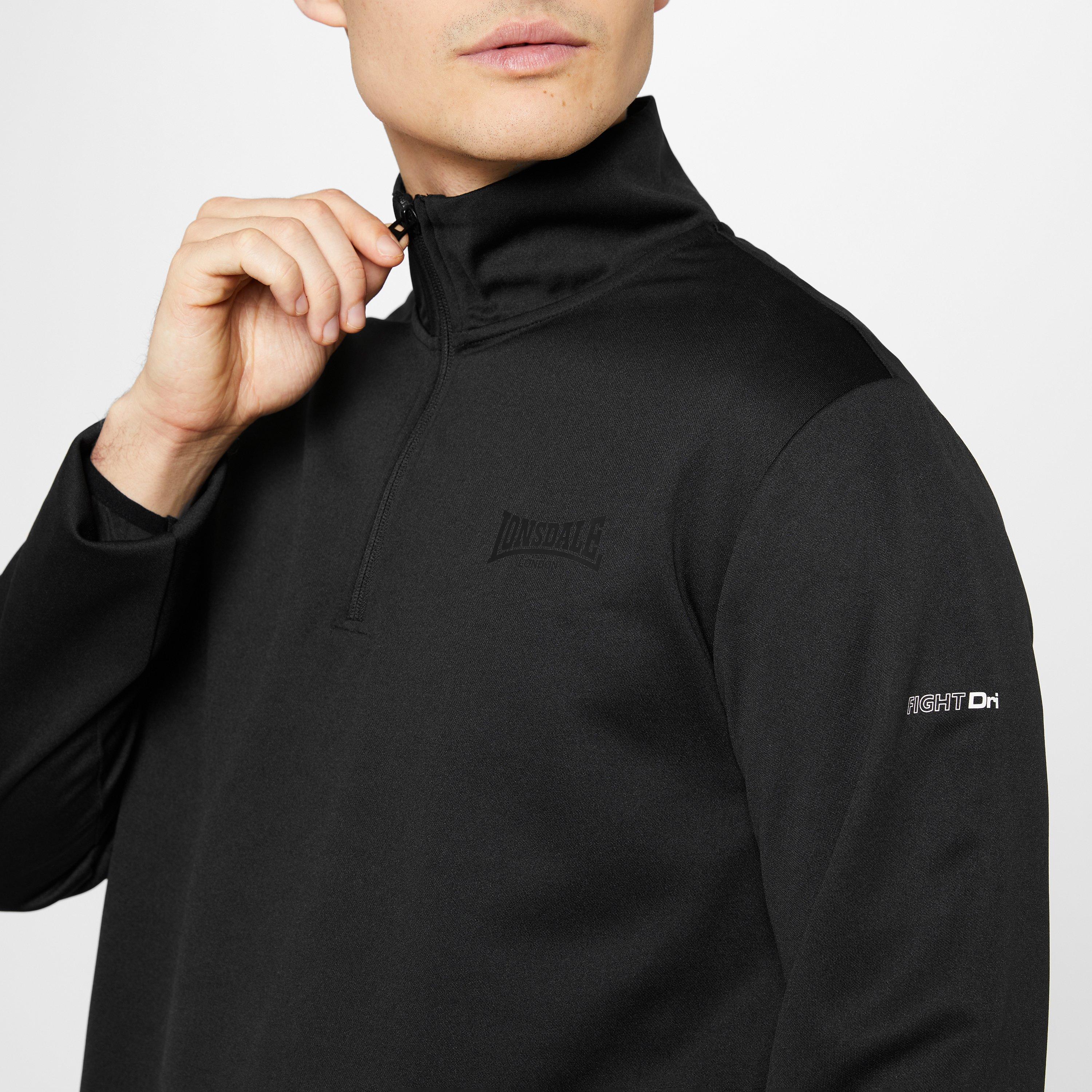 Lonsdale Zip Top Mens