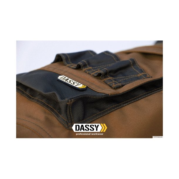 Dassy Nova Arbejdsbukser, sort/ antrasite