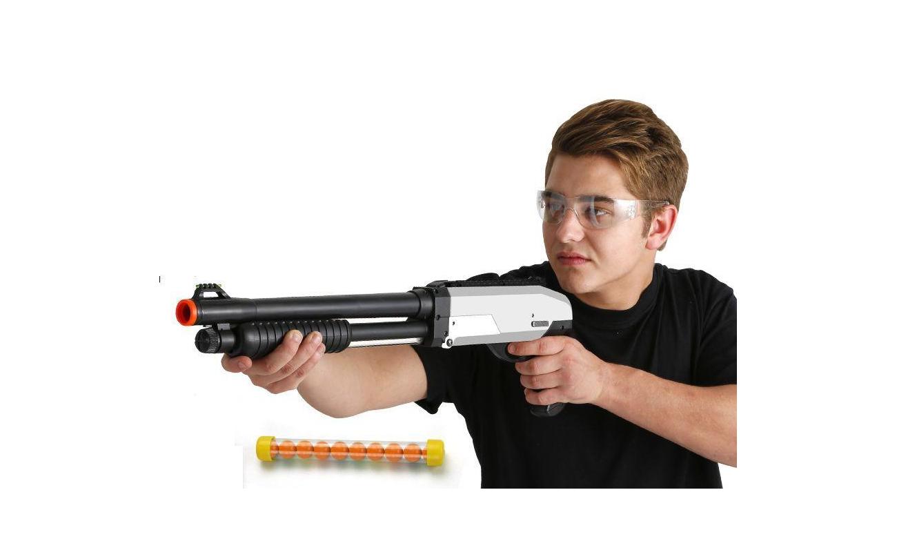 Zurrender paintball riotgun, kogels en doel