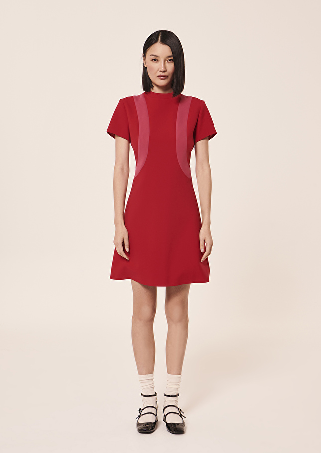 Robe Raquelrouge en toile double