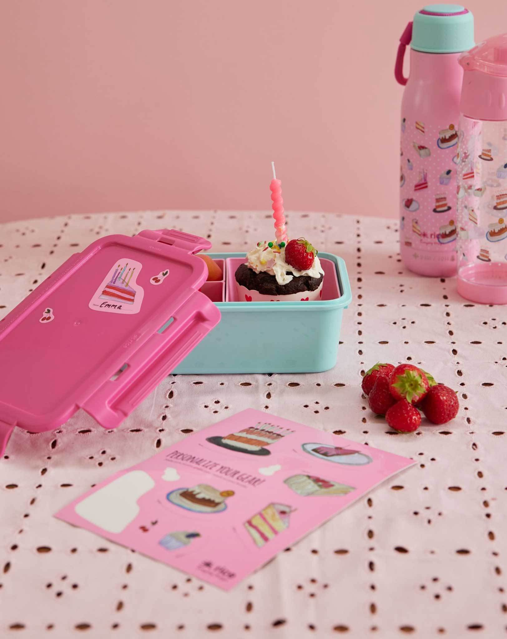 Sticker PERSONALIZE YOUR LUNCHBOX - CAKE
