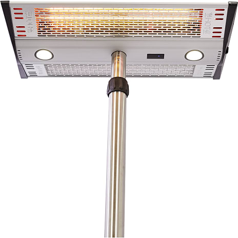HORTUS terrassevarmer - gulvmodel golden tube