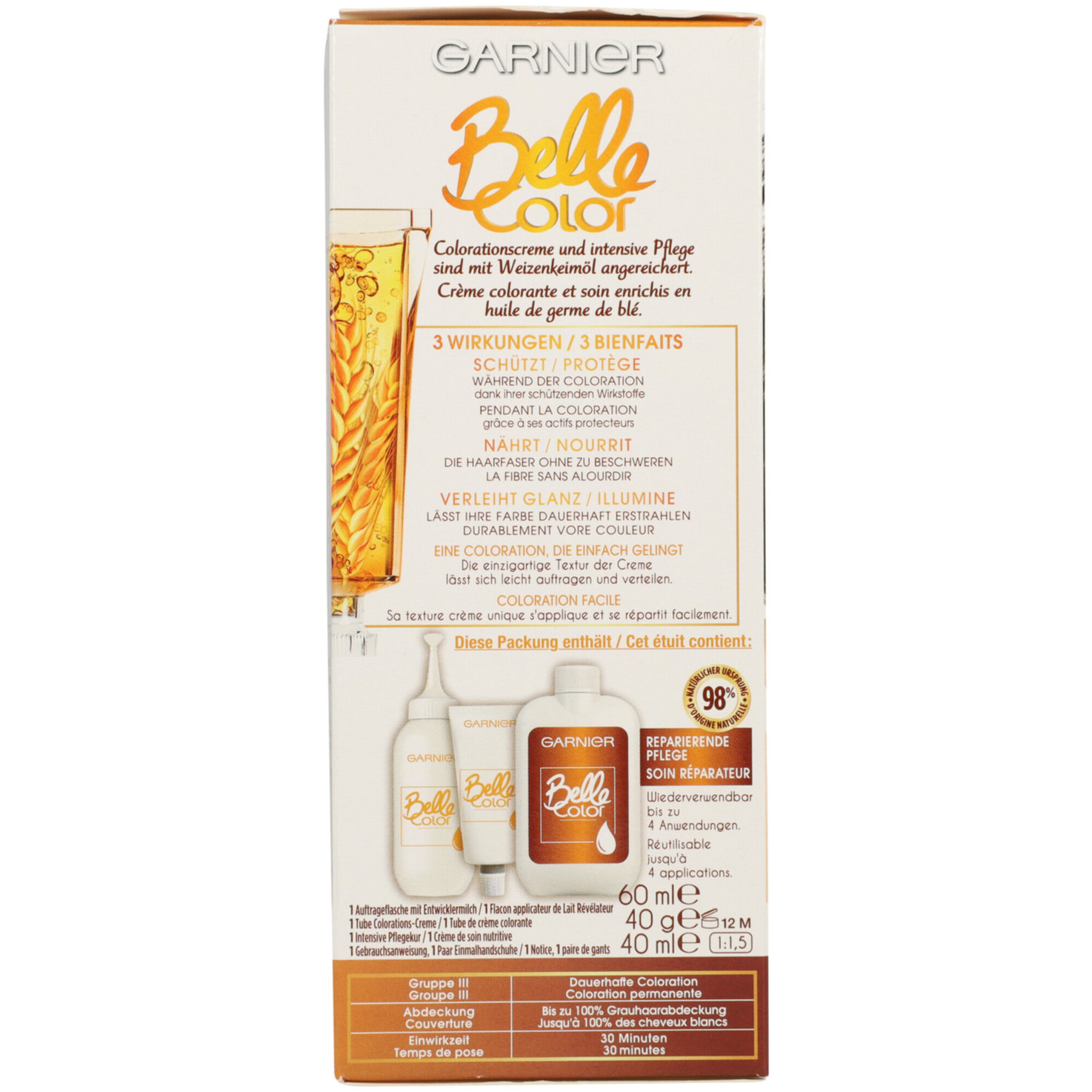Belle Color 22 Naturbraun
