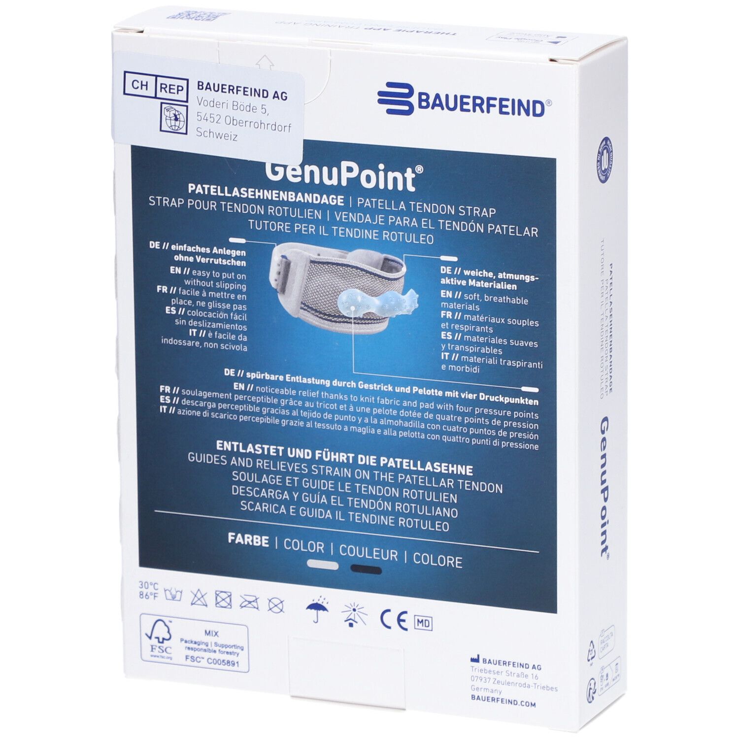 Bauerfeind GenuPoint® Patellasehnenbandage