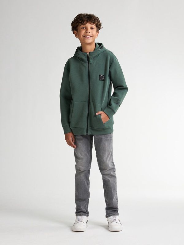 Petrol Industries - Siskiyou - Hooded Zip Sweater - Groen