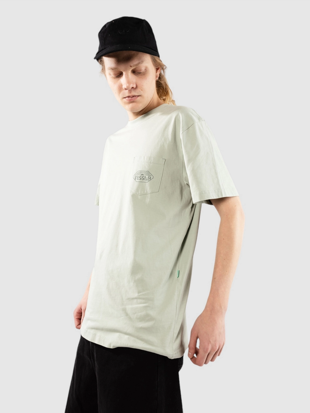 Vissla Psycho Sun Premium Organic Pkt T-Shirt agave