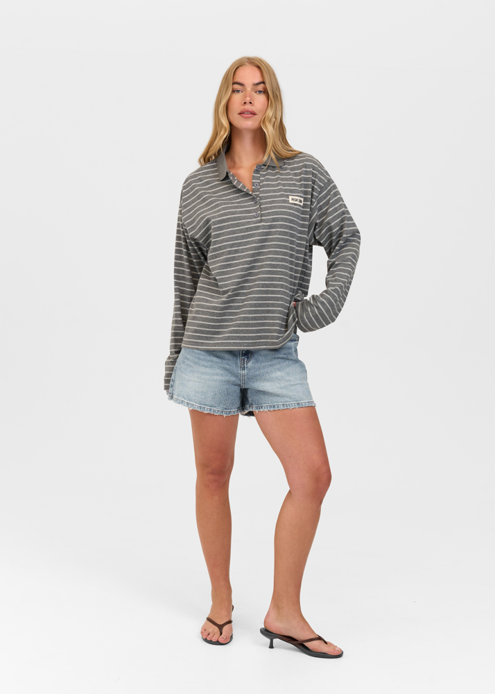 Vintage short sea blauw