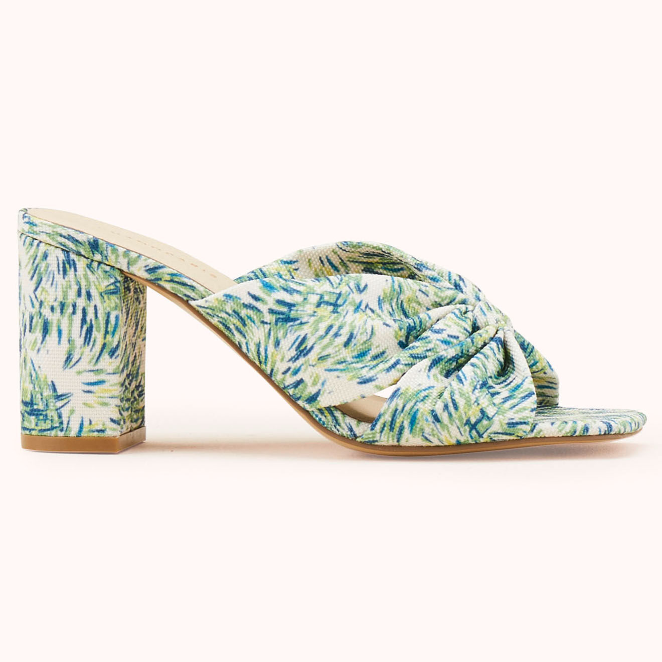 Cosmoparis Mules Hisa vertes - Talon 8 cm