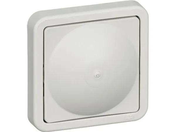 LAURITZ KNUDSEN Opus® 74 adaptordæksel for lampeudtag lysegrå.