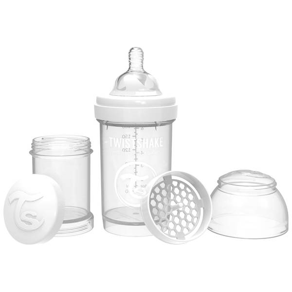 TwistshakeTwistshake   Anti Kolik Babyflasche white 180ml