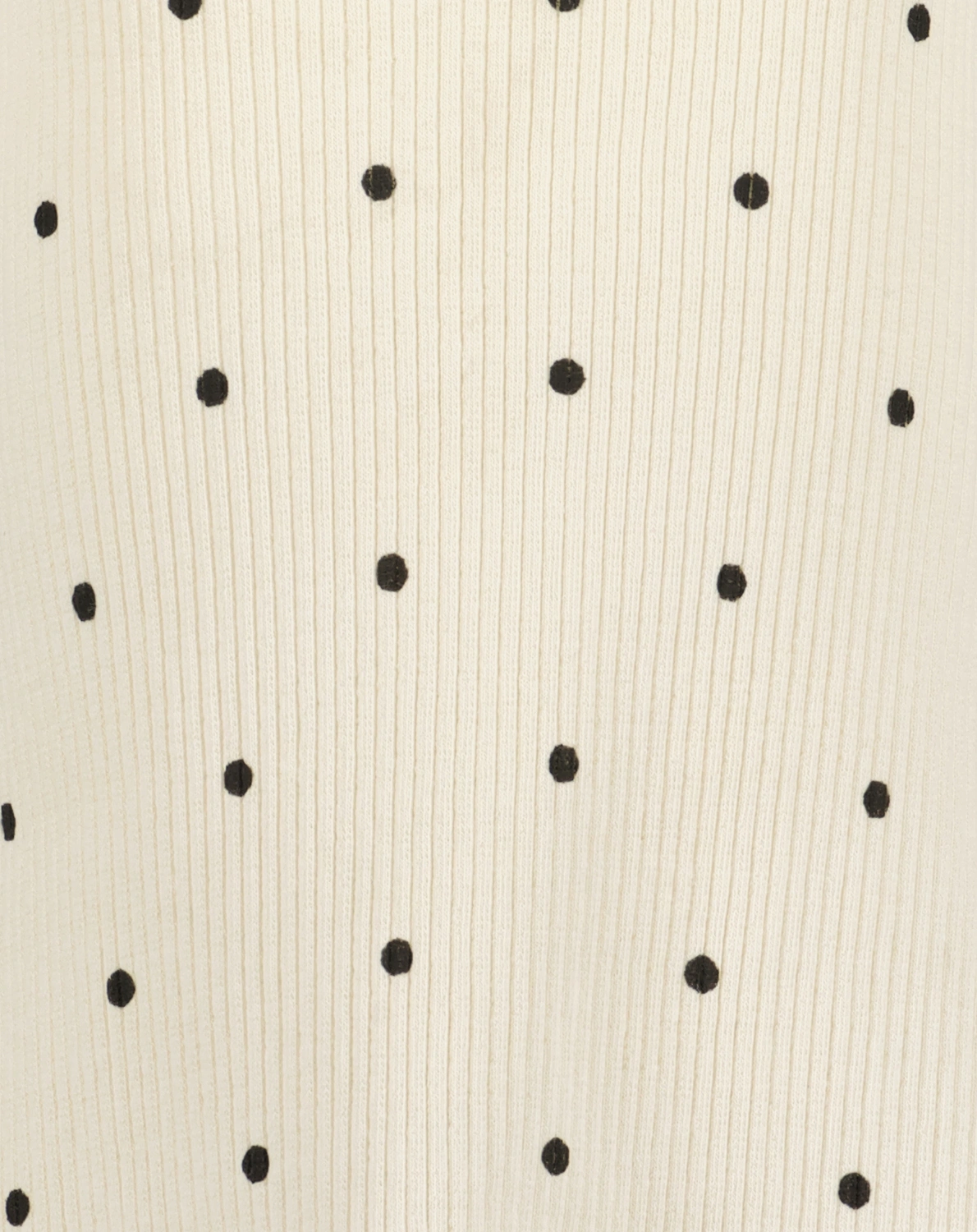 Kurzarm-Kleid DOTTI in offwhite