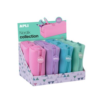 Apli Nordik - Trousse rectangulaire 1 compartiment - néoprène - disponible dans différentes couleurs