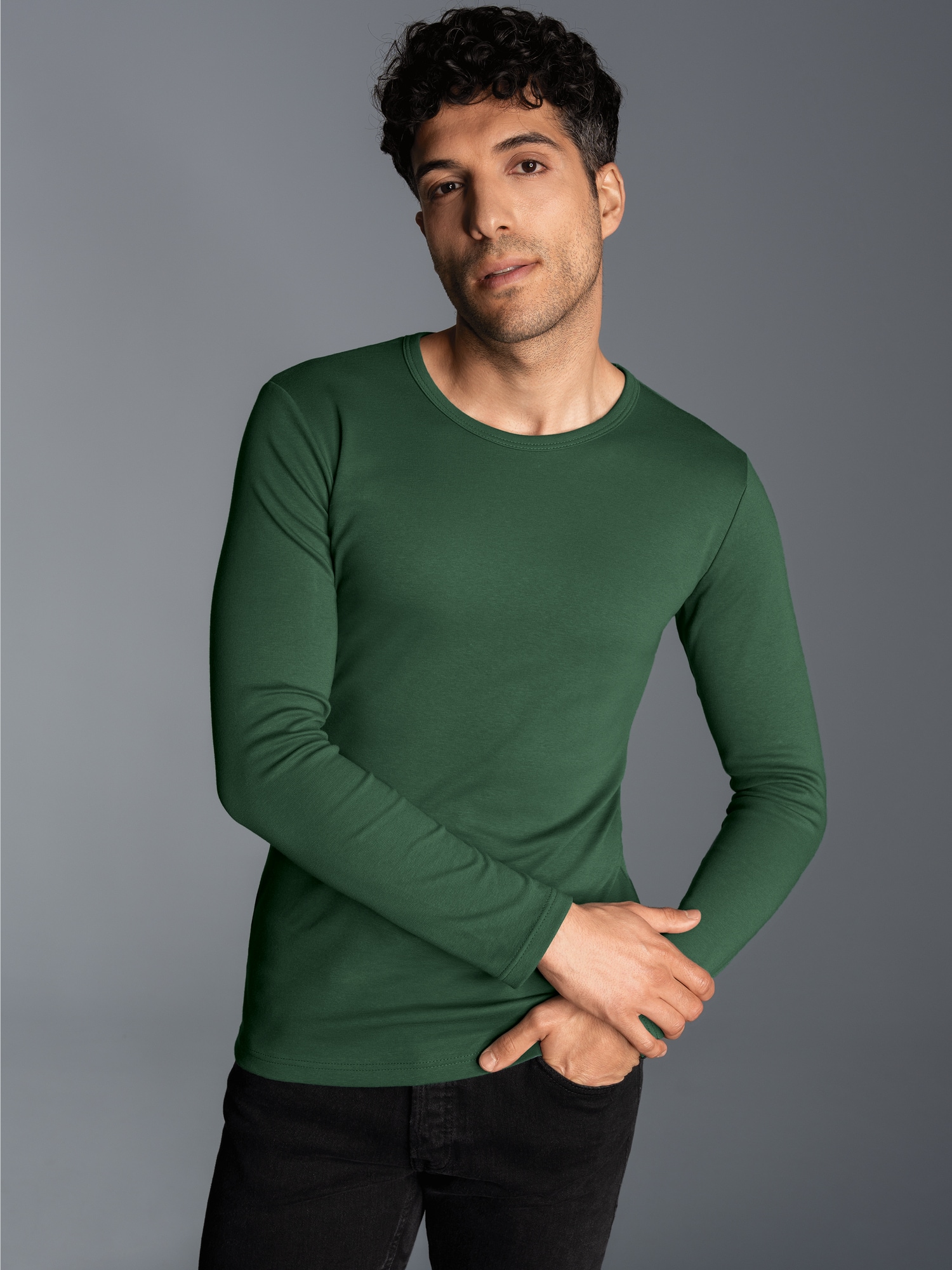 Langarmshirt Efeu