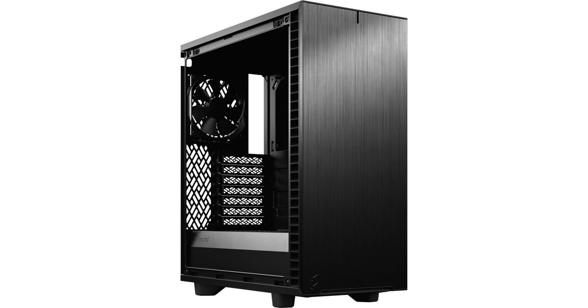 Fractal DesignDefine 7 Compact midi tower behuizing  (Zwart | 4x USB-A | 1x USB-C)