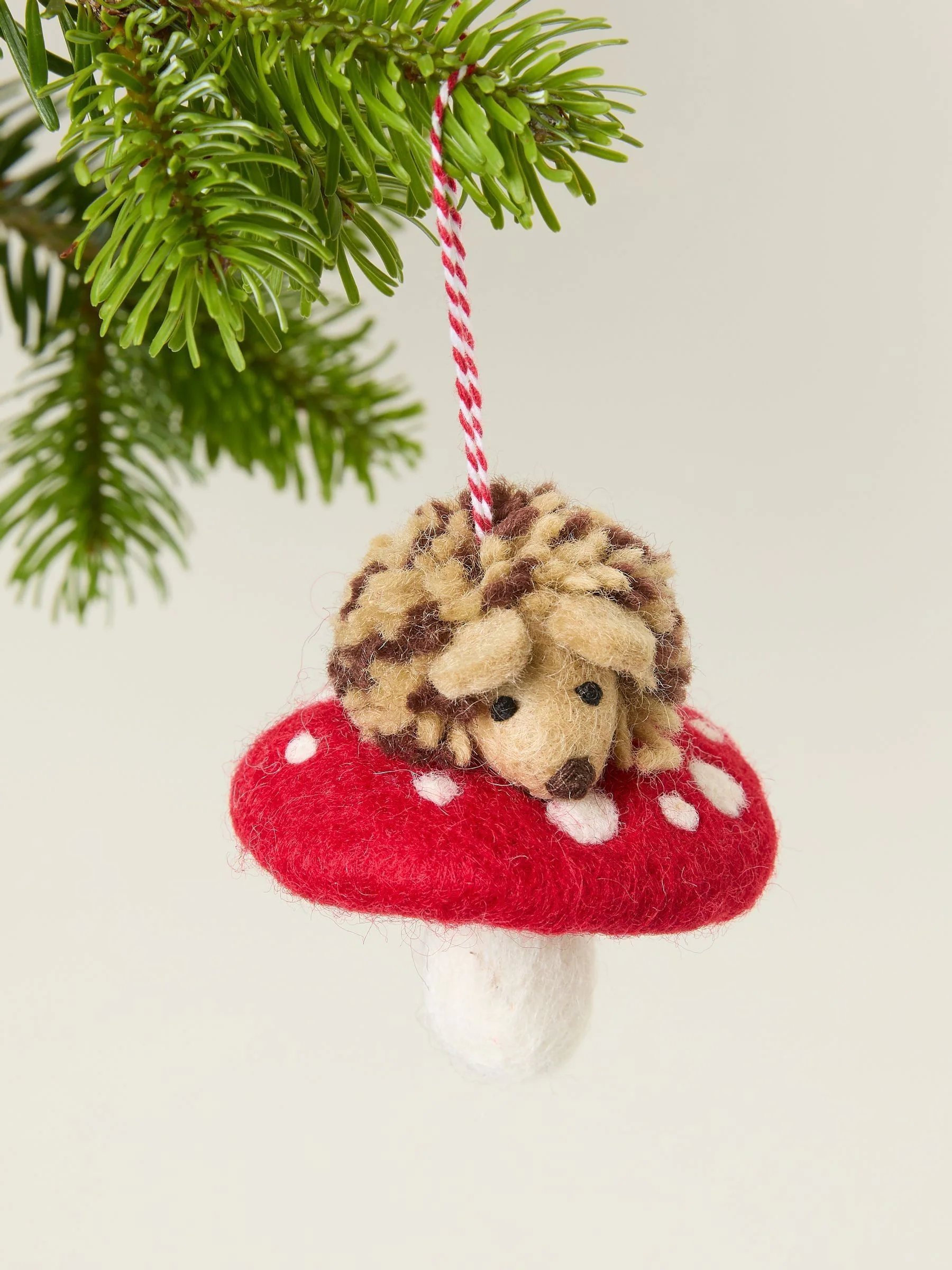 FatFace Felt Hedgehog Decoration