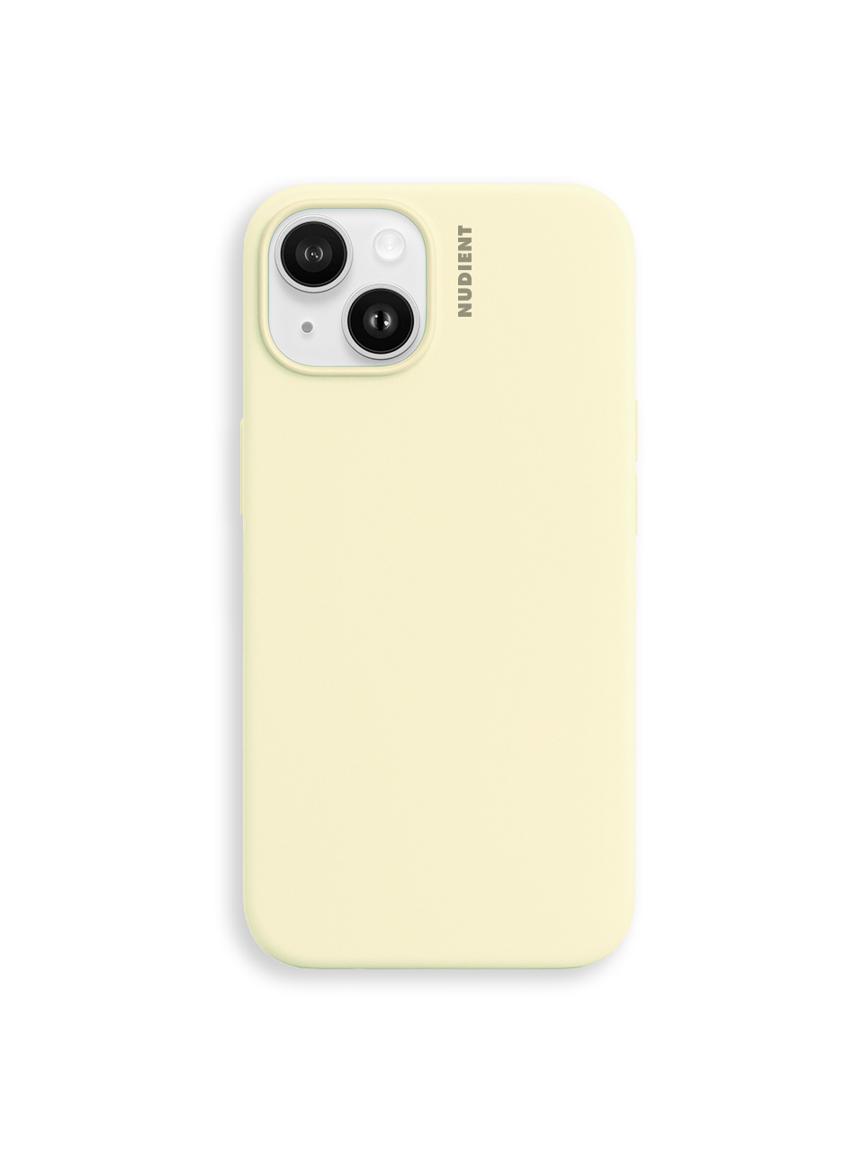 Base mobilcover iPhone 14 | Silikone. | Lemon | NUDIENT