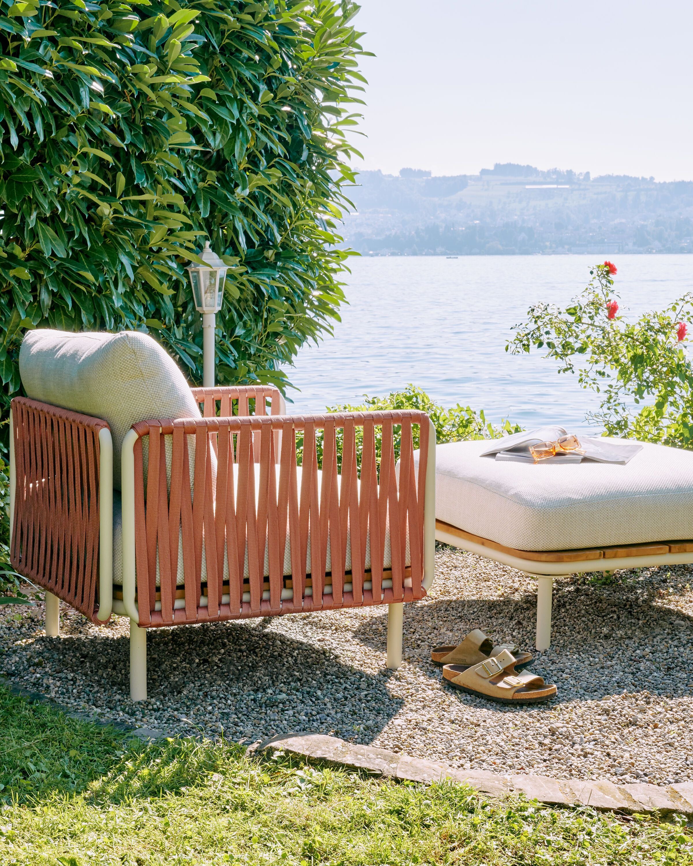 NIHOA Set Loungesssel Rope Terracotta - Terra