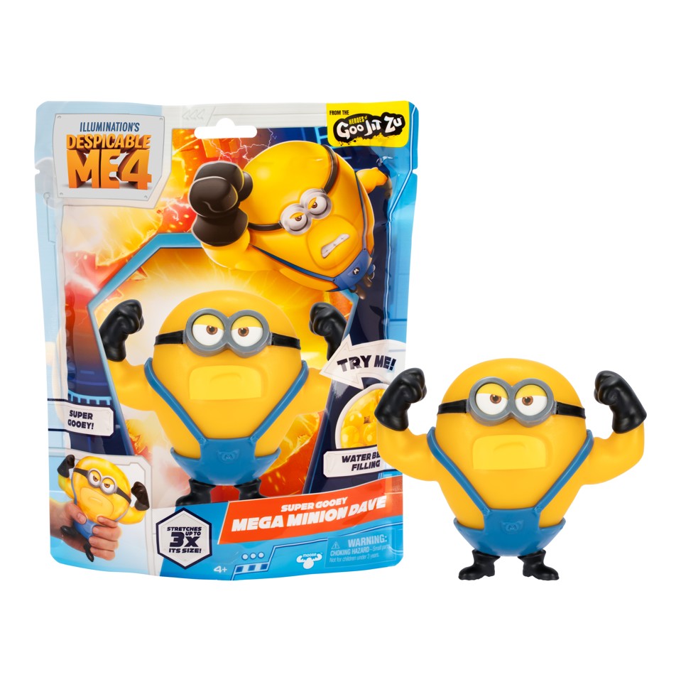 DESPICABLE ME 4 - Go JIT ZU strækbar figur - Dave