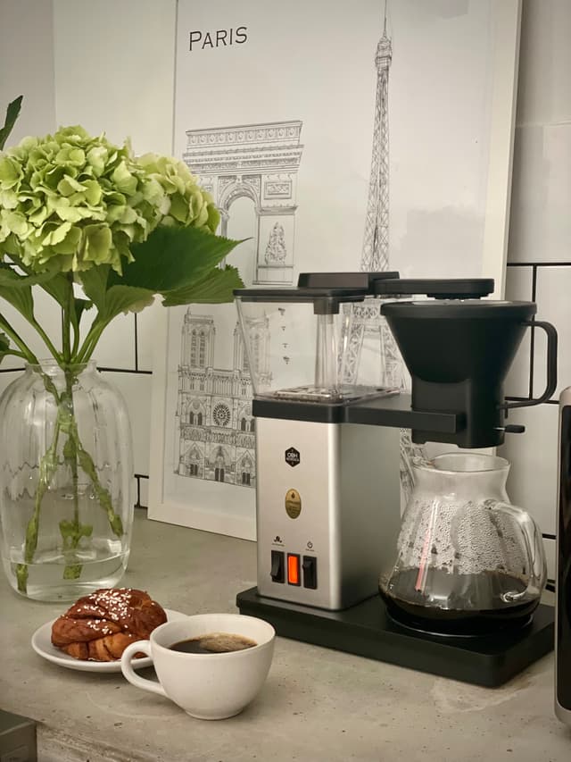 OBH Nordica Blooming kaffemaskine 3000000976 (sølv)