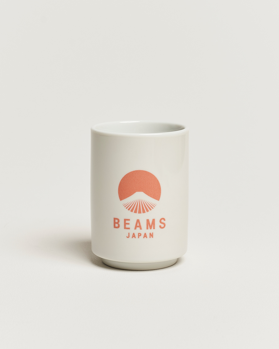 Beams Japan Logo Sushi Cup White/Red