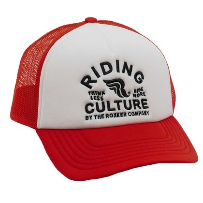 Casquette RIDING CULTURE RIDE MORE TRUCKER - Rouge / Blanc