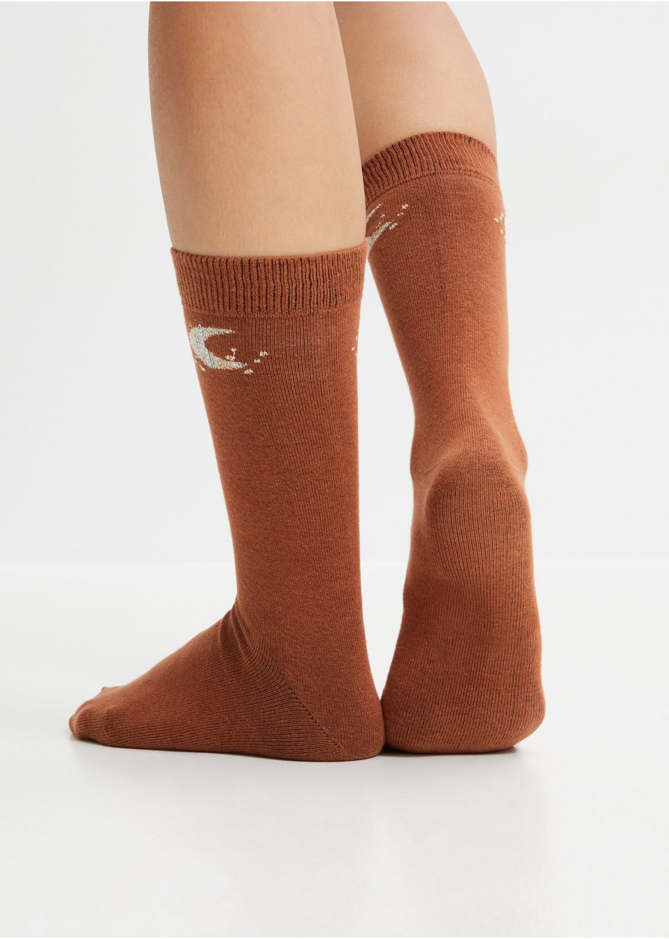 Lot de 5 paires de chaussettes avec fil brillant