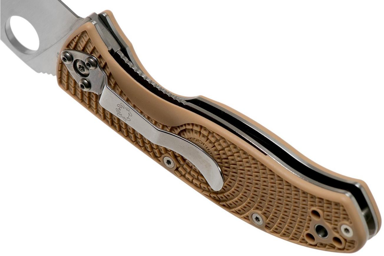 Spyderco Tenacious Lightweight Tan C122PTN FRN zakmes
