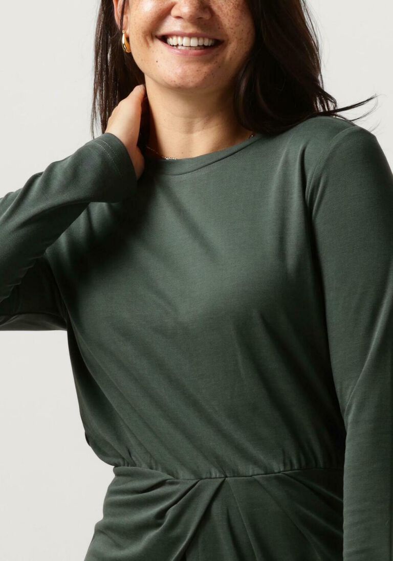 MINUS groene minus mini jurk reyna modal midi dress