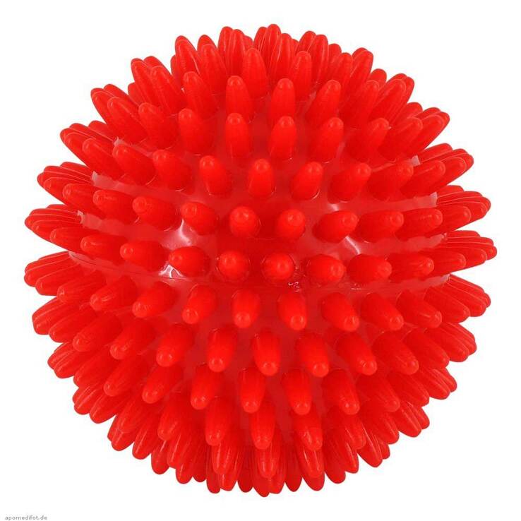 Massageball Igel 9 cm rot, 1 St
