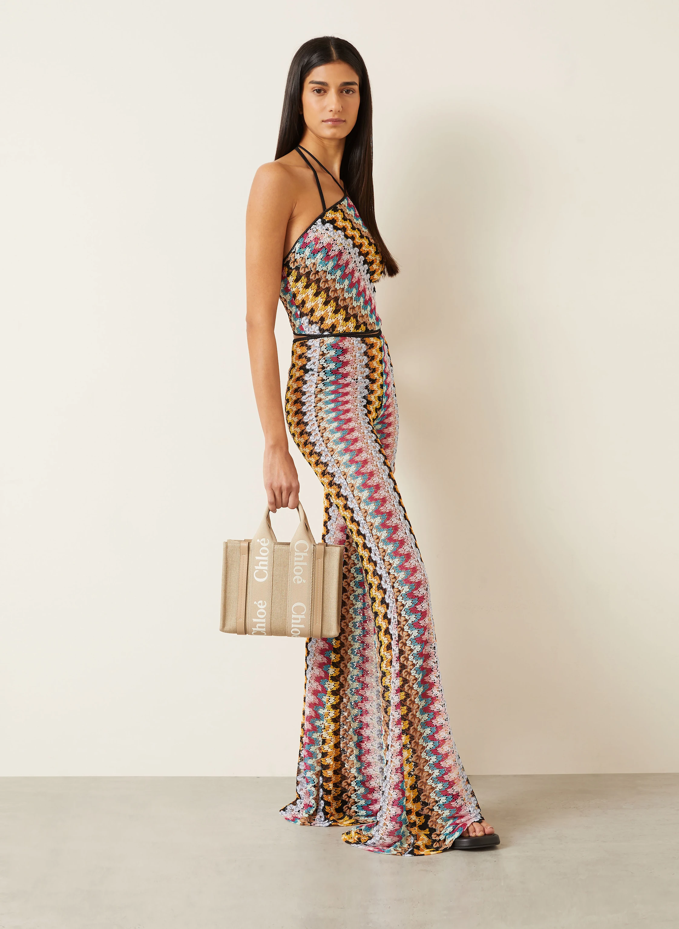 MISSONI Häkelhose mit Glitzergarn