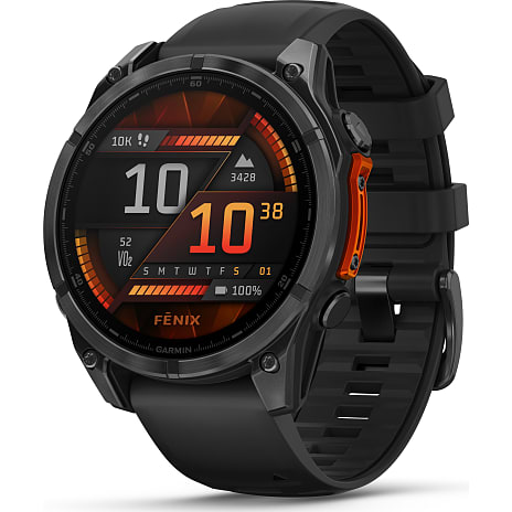 Garmin Fenix 8 smartwatch – sort